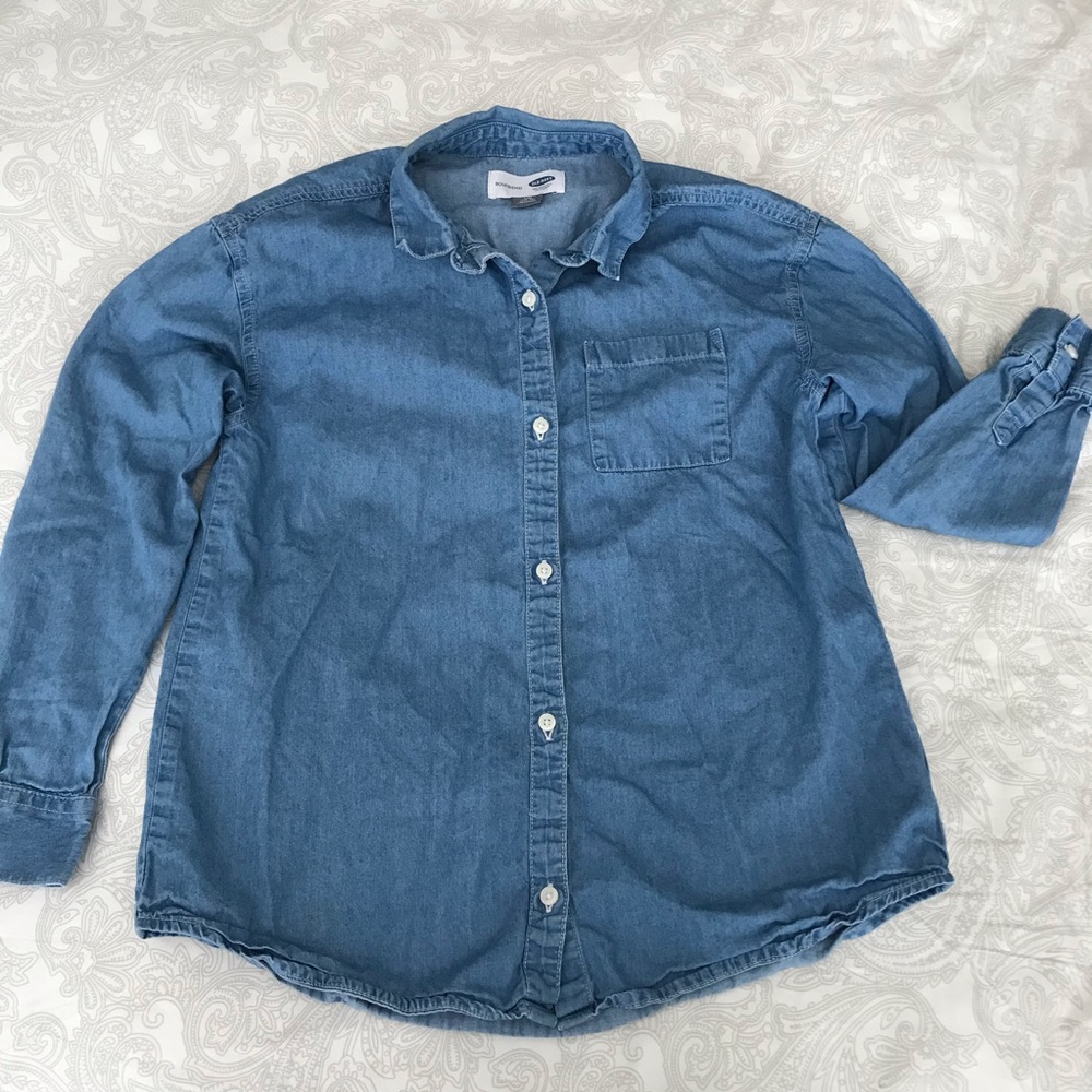 🚨2/$5 Old Navy Boyfriend Girls L 10/12
